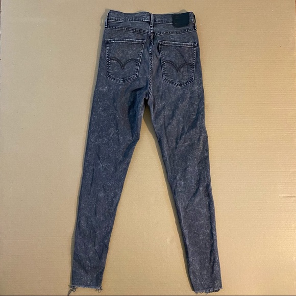 Levi’s (Mile High Super Skinny, Acid Wash, Size: US 27) - Picture 2 of 2